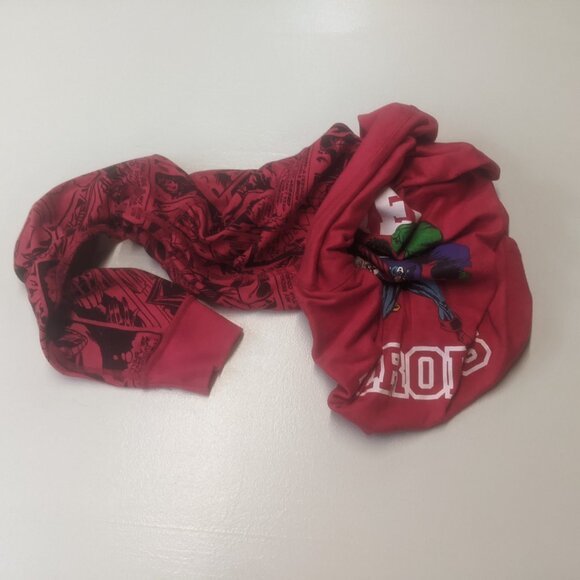 Marvel Comic Heroes Reversible Sweatshirt Red and Black *Size Youth XL/Adult S - Picture 16 of 16